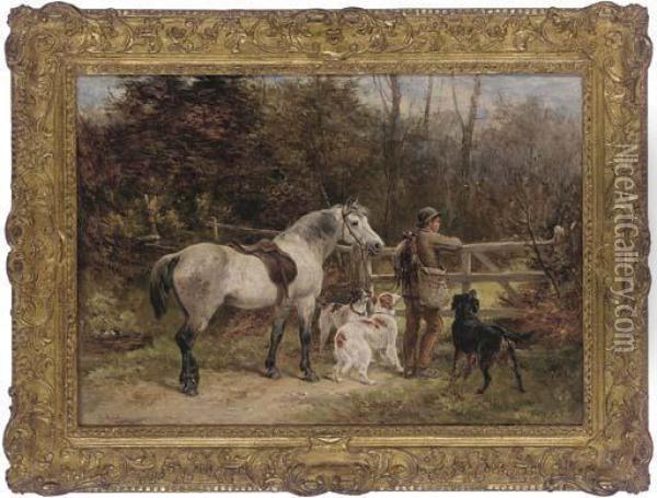 The Gamekeeper's Son Oil Painting - James Jnr Hardy