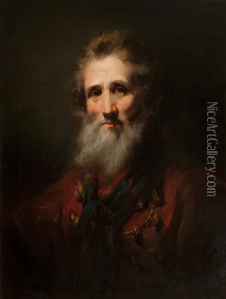 A Waterloo Hero Oil Painting - Thomas Duncan