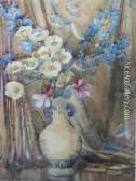 Spring Flowers Oil Painting - Dorothy Kate Richmond