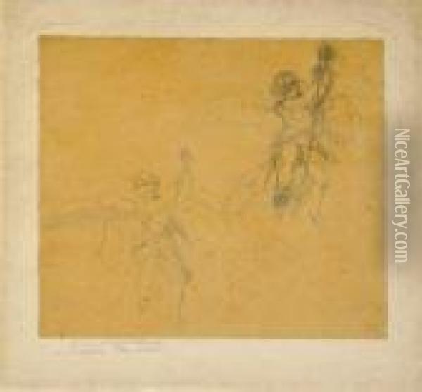 Saint Michel Terrassant Le Dragon Oil Painting - Eugene Delacroix