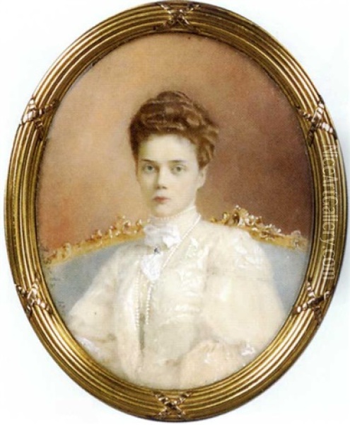 Xenia, Grande-duchesse De Russie Oil Painting - Vassilj Zuiev