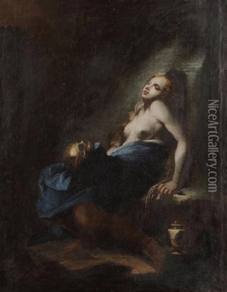 Madeleine En Extase Oil Painting -  Parmigianino (Michele da Parma)