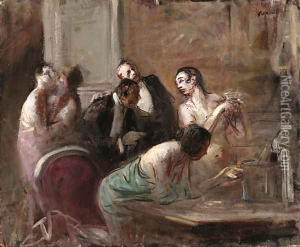 Untitled Oil Painting - Jean-Louis Forain