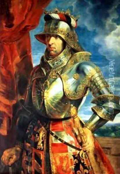 Maximilian I Oil Painting - Peter Paul Rubens