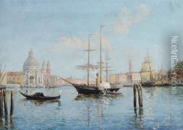 A Venetian View Oil Painting - Maurits Monnickendam