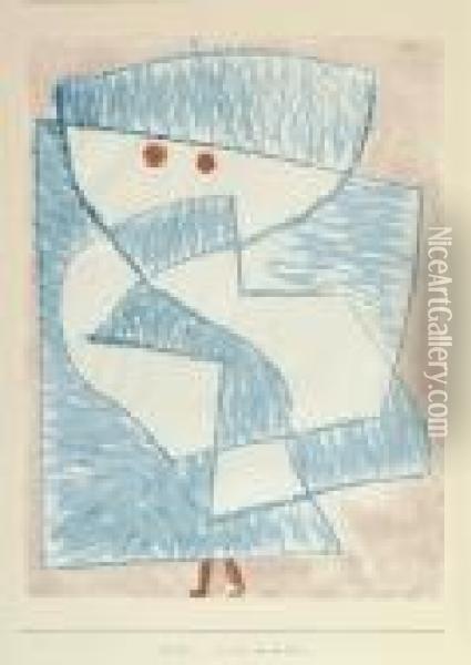 Ein Kind Geht Nach Hause Oil Painting - Paul Klee