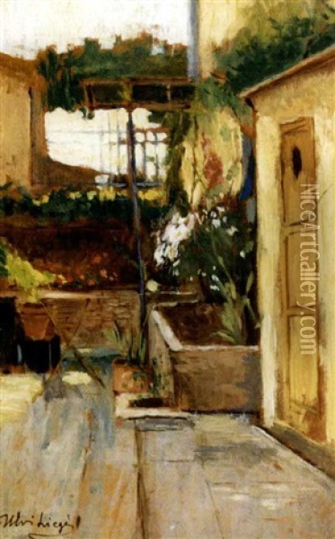 Pian Dei Giullari Oil Painting - Ulvi Liegi (Luigi Levi)