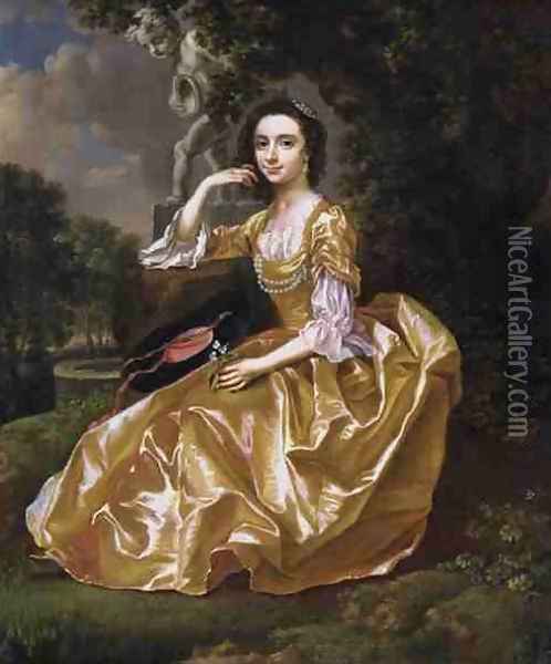 Mrs Mary Chauncey Oil Painting - Francis Hayman