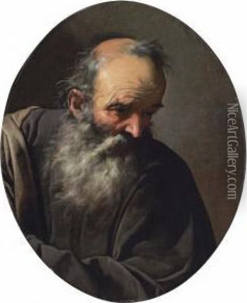 Saint Peter Oil Painting - Giovanni Battista Pittoni the younger