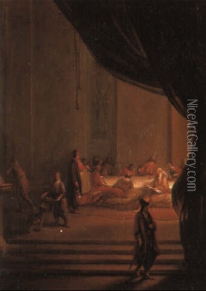 The Last Supper Oil Painting - Aert De Gelder