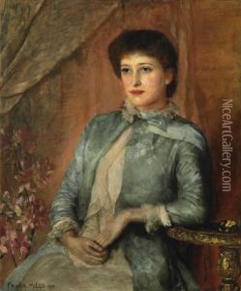 Lillie Langtry Oil Painting - Frank Miles