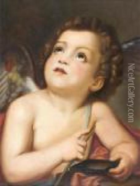 Cupid Oil Painting - William-Adolphe Bouguereau