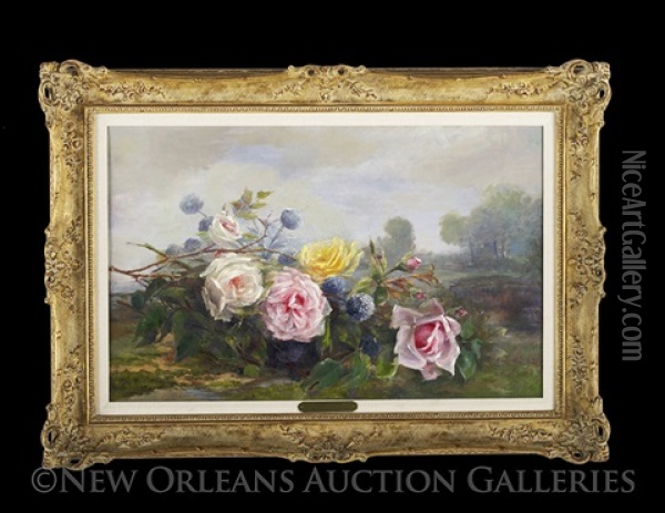 The Subject Was Roses Oil Painting - Marie Madeleine Seebold
