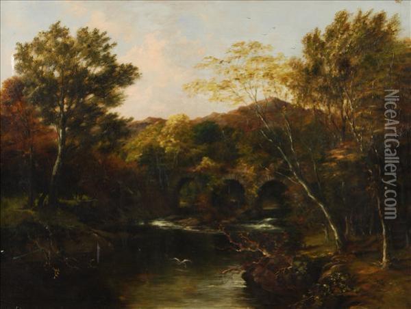 Symonds Yaton The River Wye Oil Painting - Frederick Waters Watts