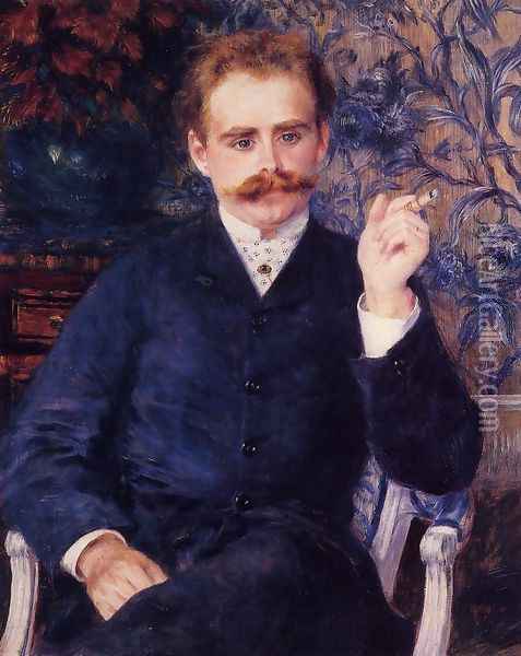 Albert Cahen d'Amvers Oil Painting - Pierre Auguste Renoir