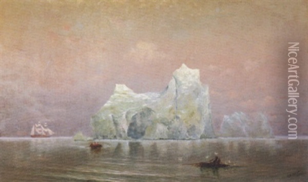 The Iceberg Oil Painting - Charles Dorman Robinson