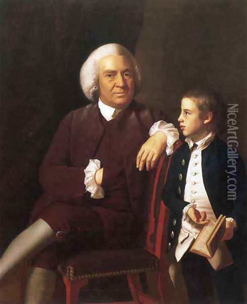 William Vassall And His Son Leonard Oil Painting - John Singleton Copley