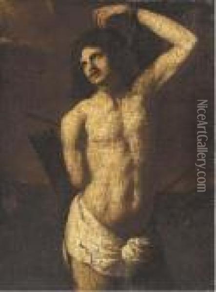 Saint Sebastian Oil Painting - Jusepe de Ribera
