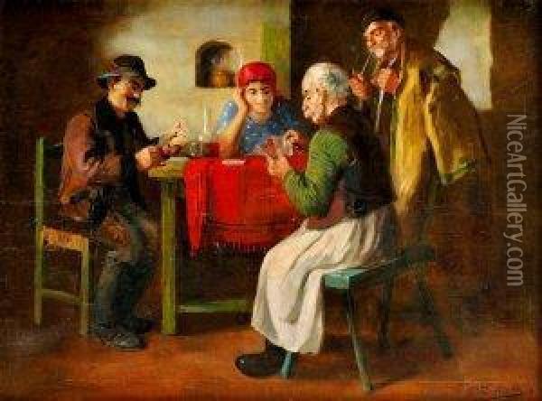 Kartajuci Sedliaci Oil Painting - Andor G. Horvath