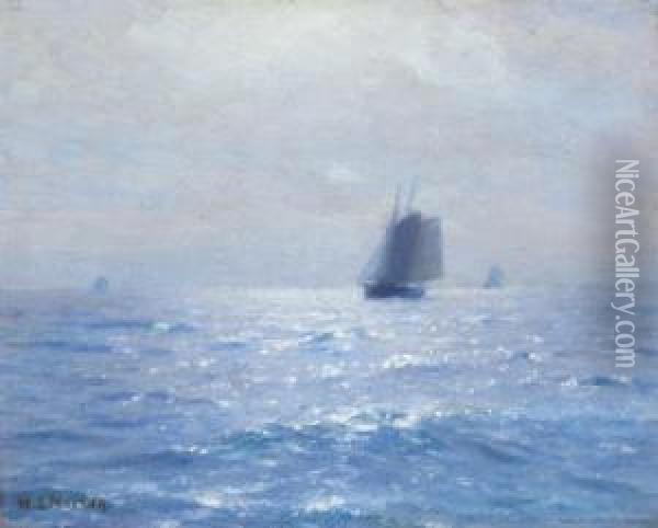 Sparkling Seas Oil Painting - William Edward Norton