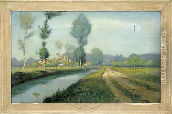 The French Countryside Oil Painting - George Henry Bogert