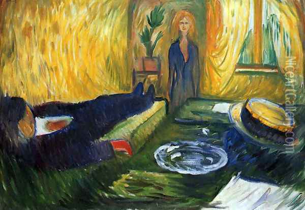 The Murderess 2 Oil Painting - Edvard Munch
