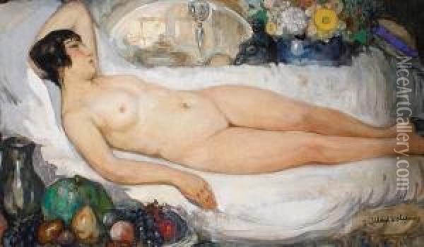 Nud Oil Painting - Fernand Allard L'Olivier