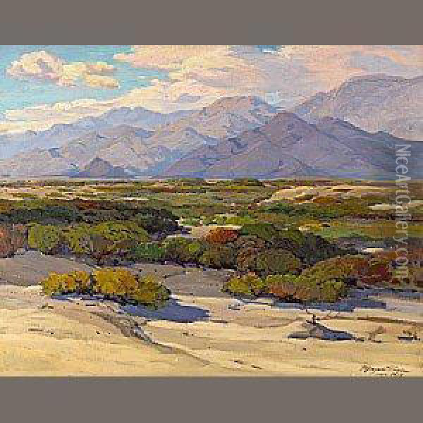 Desert Floor Oil Painting - Fred Grayson Sayre