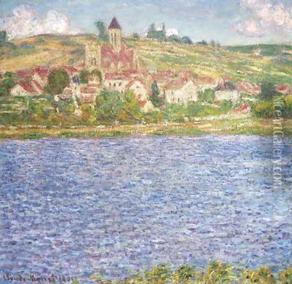 Vetheuil, apres-midi Oil Painting - Claude Oscar Monet