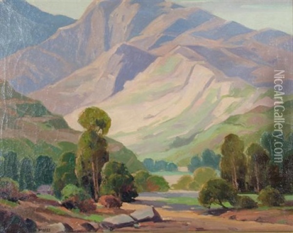 Landscape Oil Painting - Walter Farrington Moses