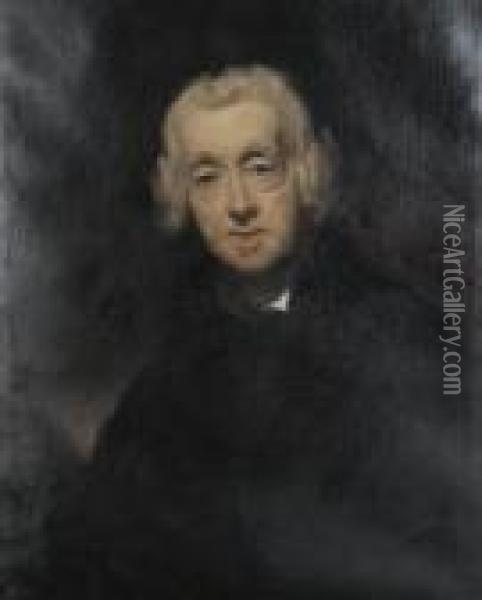 Portrait Of The Revd William Pennicott Oil Painting - Sir Thomas Lawrence