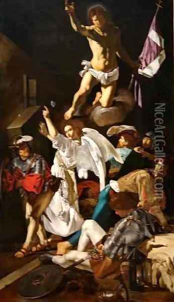 The Resurrection Oil Painting - Caravaggio