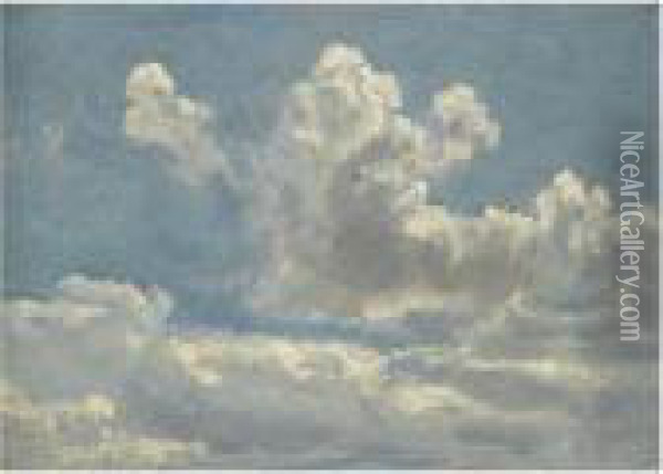 Cloud Study Oil Painting - John Constable
