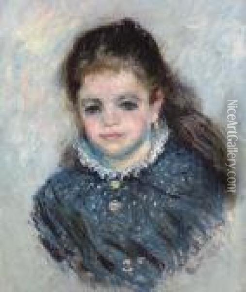 Portrait De Jeanne Serveau Oil Painting - Claude Oscar Monet