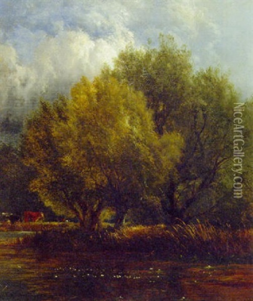 The Approaching Storm Oil Painting - Arthur Gilbert