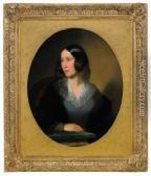 Portrait Of Princess Vera Dmitrievna Golitsina Oil Painting - Franz Xavier Winterhalter