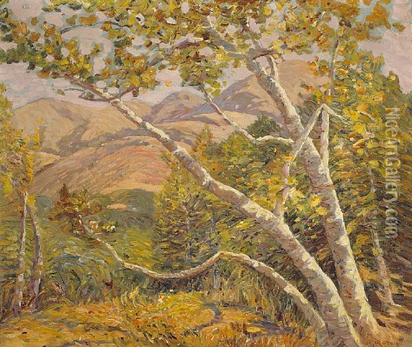 Carmel Valley Oil Painting - George Joseph Koch