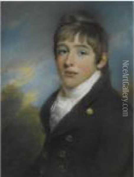 Portrait Of George Sydenham Oil Painting - John Russell