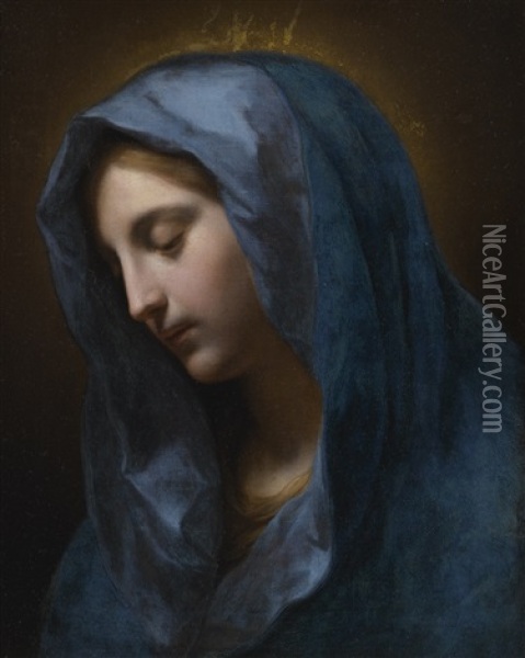 The Madonna Annunciate Oil Painting - Onorio Marinari