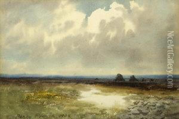 Bogland Oil Painting - William Percy French