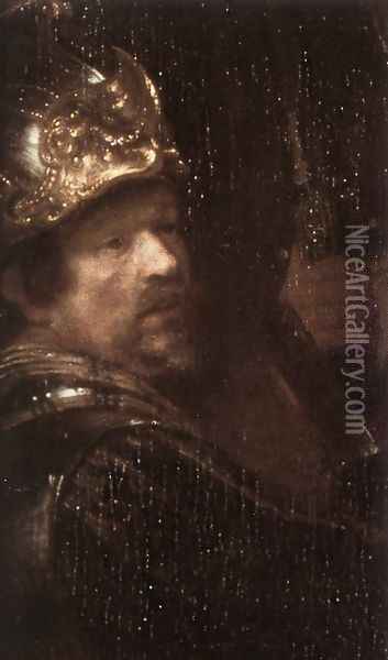 The Nightwatch (detail-3) 1642 Oil Painting - Rembrandt Van Rijn