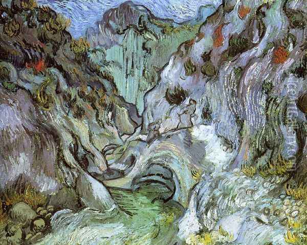Ravine Oil Painting - Vincent Van Gogh