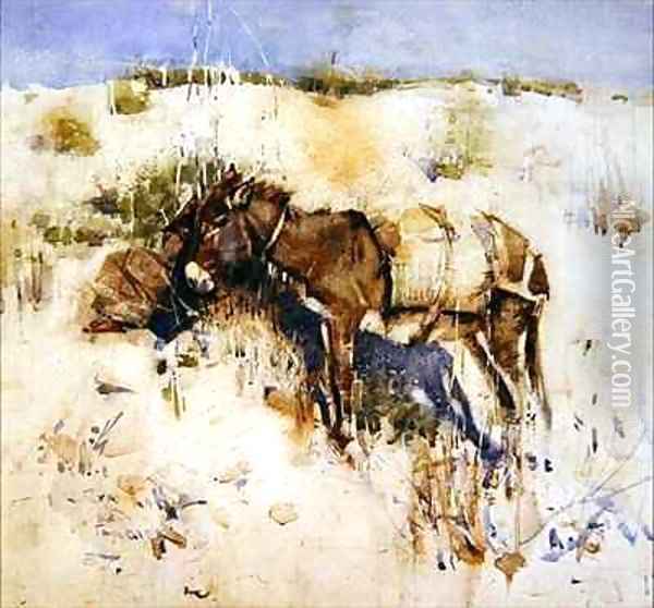 Tangier 2 Oil Painting - Joseph Crawhall