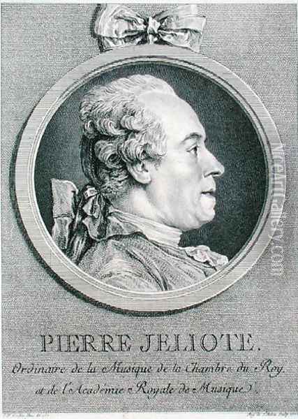 Pierre Jeliote (1713-97) 1771 Oil Painting - Cochin, Charles Nicolas II