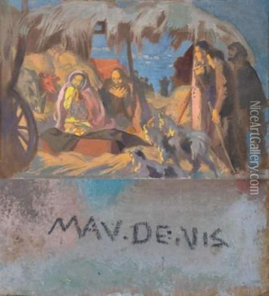 Nativite. Oil Painting - Maurice Denis