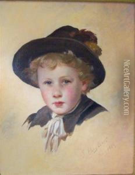 Boy Oil Painting - James Hayllar