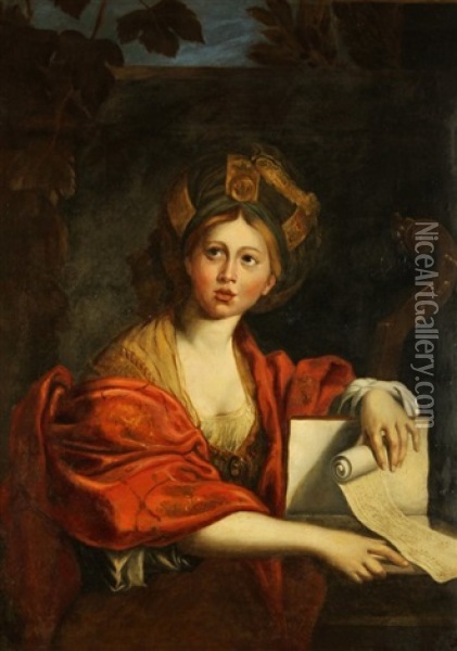 Saint Cecilia Oil Painting - Angelika Kauffmann