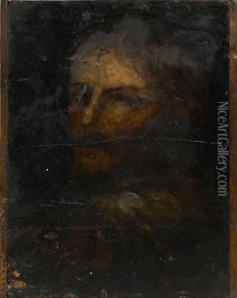Portrait Of A Gentleman Oil Painting - Sebastiano Del Piombo