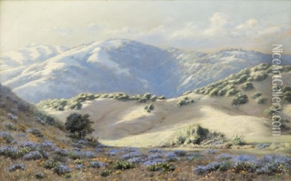 Near Gallinas Oil Painting - Louis Edward Rea