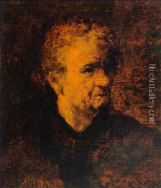 Bildnis Eines Alten Mannes Oil Painting -  Rembrandt van Rijn